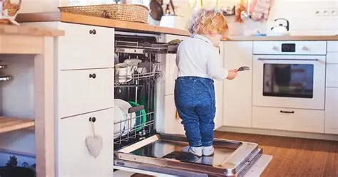 Niño a punto de caerse